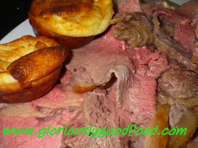 Roast Beef and Yorkshire Puddings